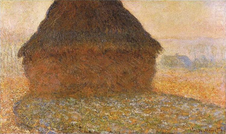Meule au soleil, Claude Monet